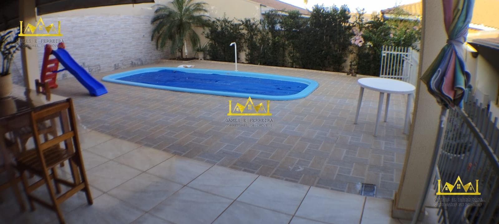 Chácara urbana com área de lazer a venda na cidade de Américo de Campos