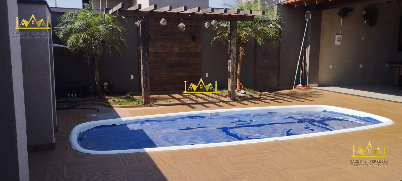 Chácara urbana com área de lazer a venda na cidade de Américo de Campos